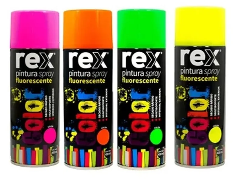 PINTURA EN AEROSOL – REX (fluorescente)